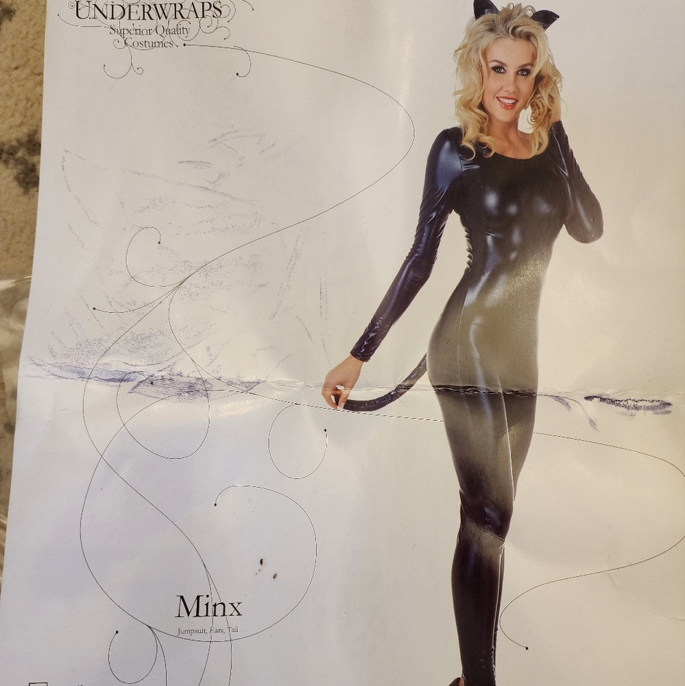 Catsuit Cat Woman Halloween Costume